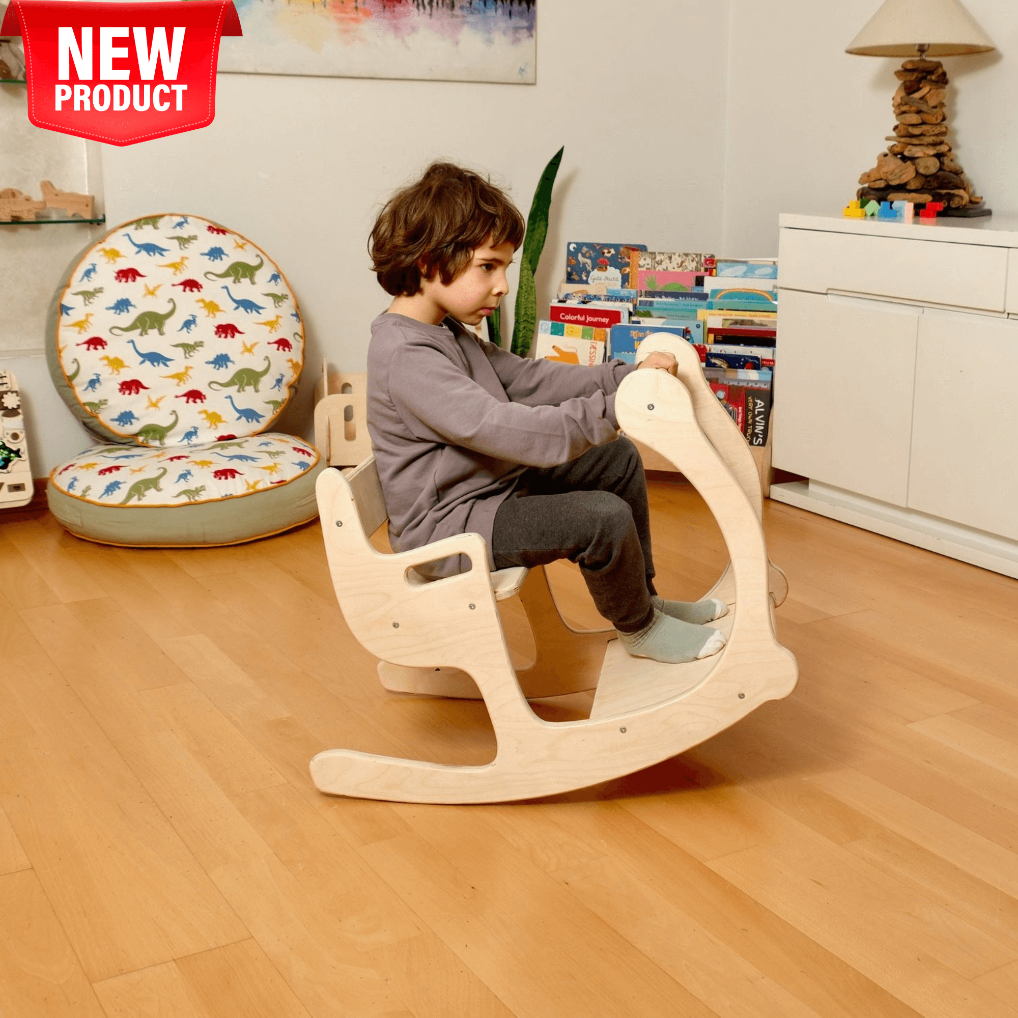 Rocking Chair and Table Set