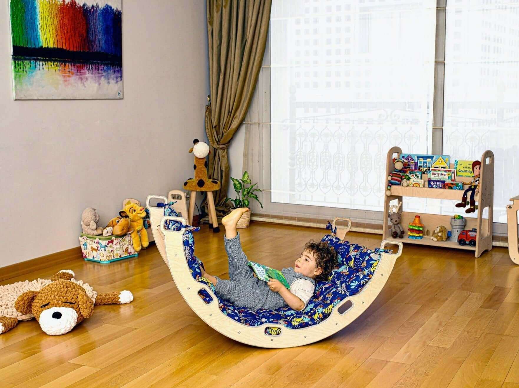 Jungle Pattern Pillow for Climbing Arch